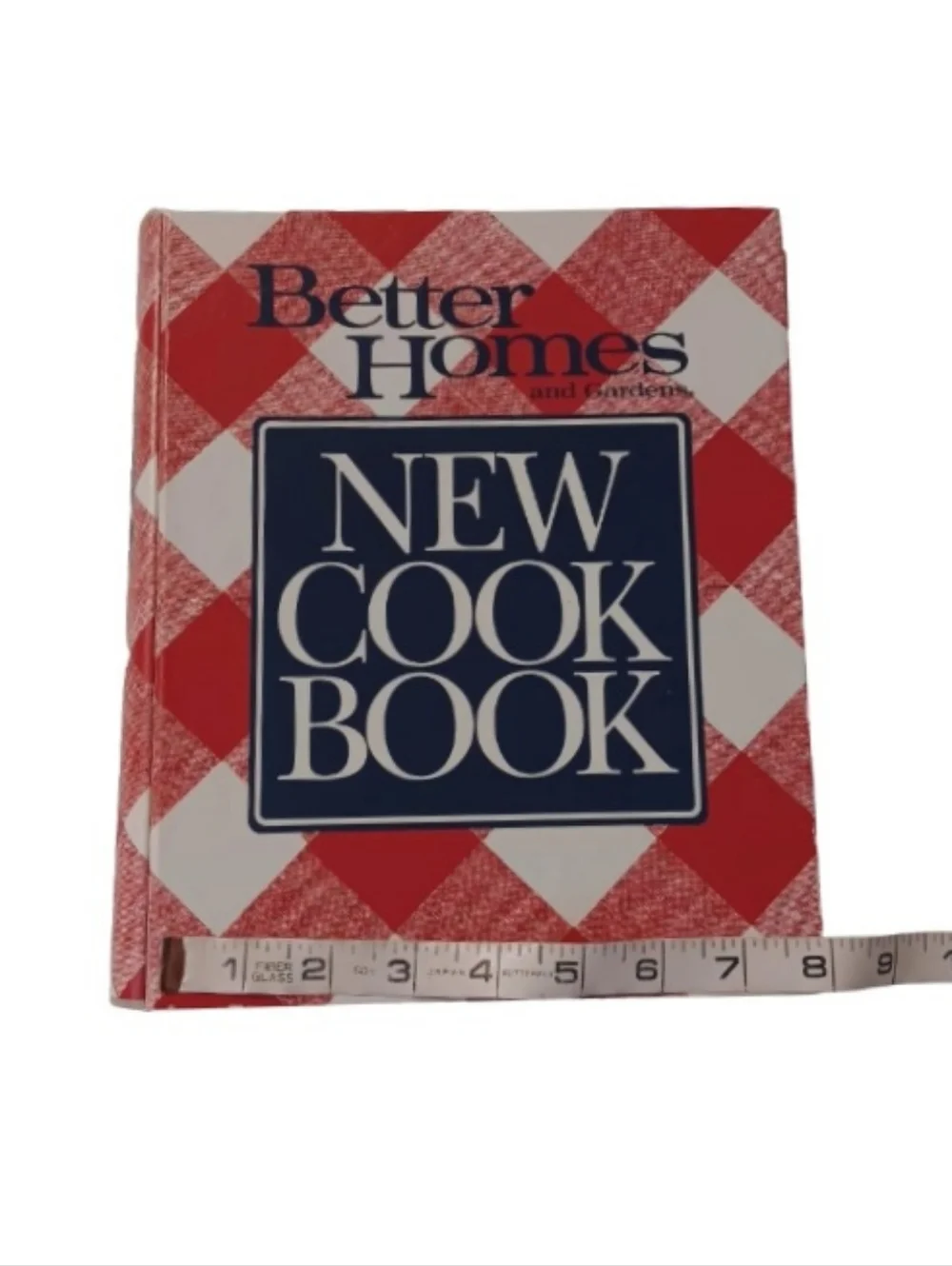 Vintage Better Homes Cook Book - Red Plaid Hardcover | EUC | 10TH Edition